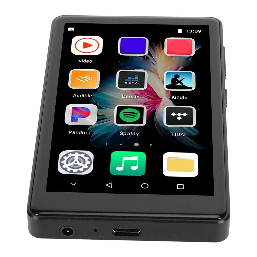 4,0-дюймовый MP3-плеер высокого разрешения с шумоподавлением, MP3-плеер Bluetooth 5.0, WIFI-плеер для FM-радио