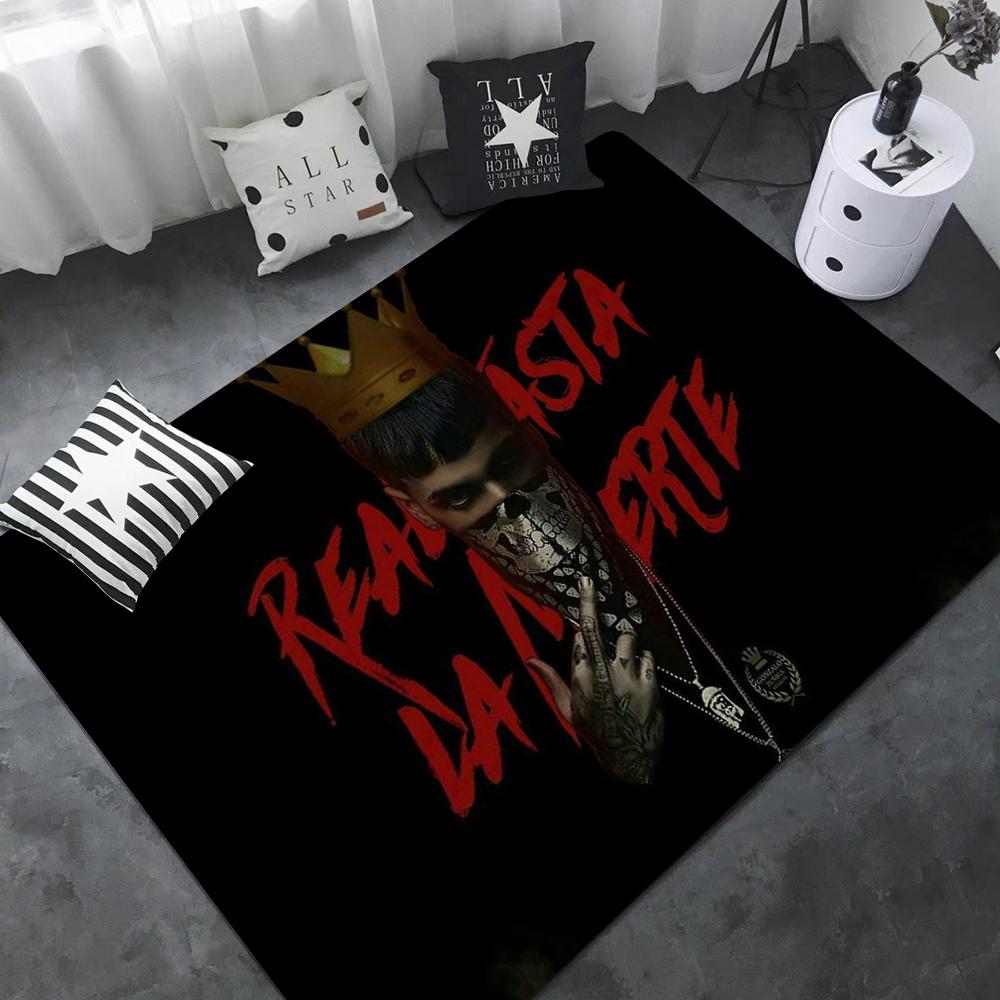 Коврик для пола от рэпера Anuel AA, нескользящий коврик для прачечной, декор для прачечной, балкон, детская, гостиная, домашние ковры