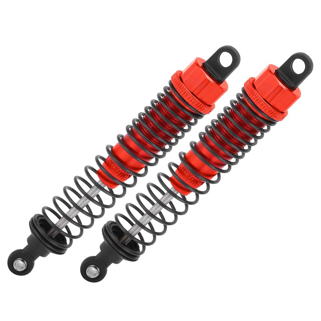 Регулируемый 110-миллиметровый амортизатор с полностью металлической пружиной, подходит для Traxxas Slash 2WDRed