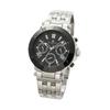 Salvatore Marra Stainless Steel Multi-Calendar Watch SM22108-SSBK Men's Silver