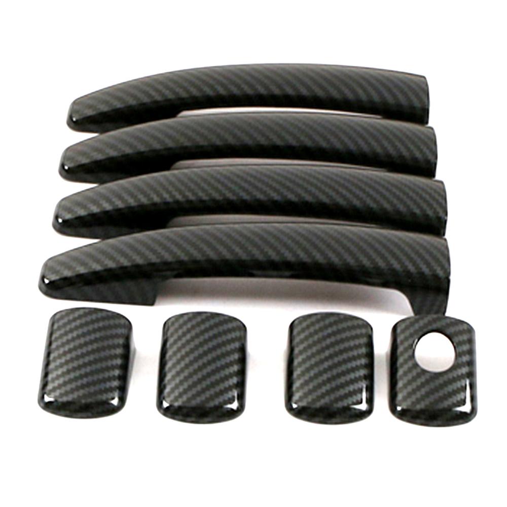 Для Peugeot Partner 2008-2017 Expert Tepee из углеродного волокна с принтом внешней боковой дверной ручки, накладка, формовочная рамка