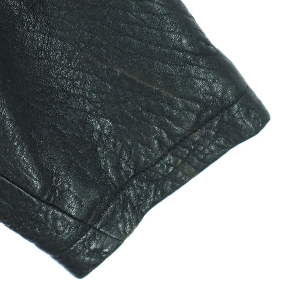Graham Hill Long sleeve Leather coat F black Sheep leather Men's Used