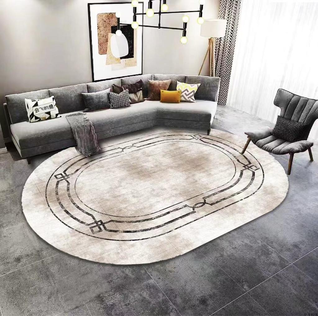 Ковер для гостиной, устойчивый к грязи и простой в уходе, нескользящий ковер для журнального столика, универсальный ковер для кровати на все времена