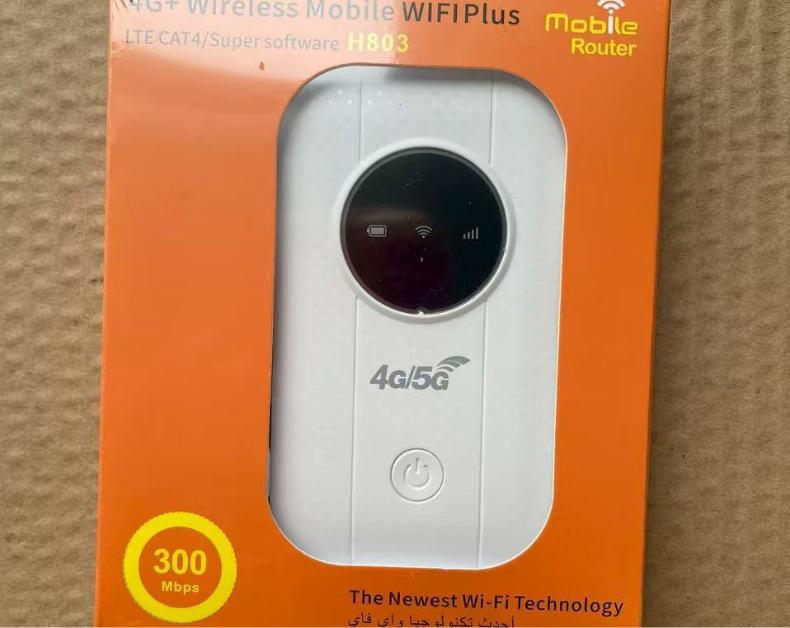 H803 Портативный 4G LTE WiFi-роутер со слотом для SIM-карты для автомобиля и мобильного использования.