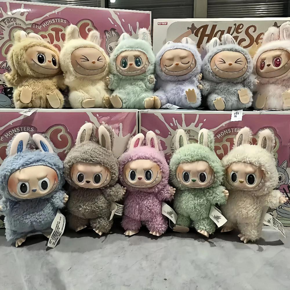 2025 Новый LABUBU THE MONSTERS Сидячая Вечеринка Виниловая Плюшевая Игрушка Блайнд Бокс Сюрприз Подарок для Коллекционеров и Детей