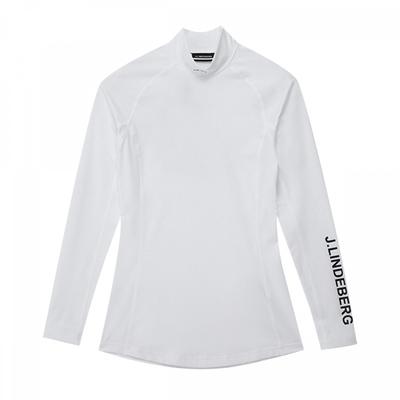 J.lindeberg Asa SofT Компрессионный топ для гольфа Женский Длинный рукав T gwjT06333 0000