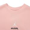 Jordan Sweatshirts Women's Pink Crew Neck Moderate Regular HF1120-651