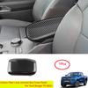Carbon Fiber Look Car Armrest Box Cover Panel Trim Decoration For Ford Ranger T9 2023+ Auto Accessories