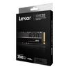 Lexar SSD NM620 2280 PCIe NVMe Max Read Write 5-летняя гарантия Доступна поддержка отечественного производителя 256 ГБ Встроенный M.2 Gen3×4 3500 МБ/с 1300 МБ/с