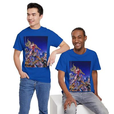 Ретро Игровая Футболка, Винтажная Футболка для Аркадных Игр, Футболка Double Dragon, Унисекс Футболка с Графикой