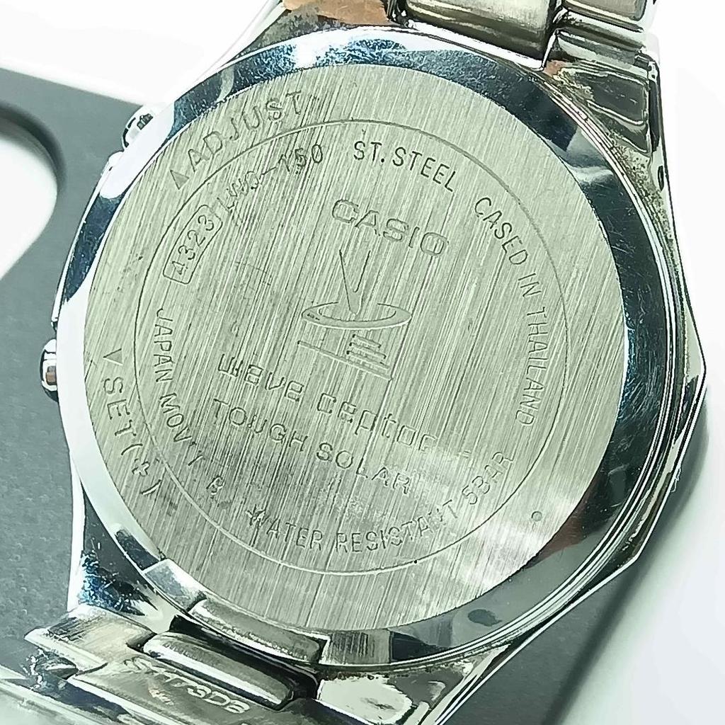 [USED] 295 Solar Radio-Controlled Watch, Working Casio Wave Ceptor, Ladies' Watch