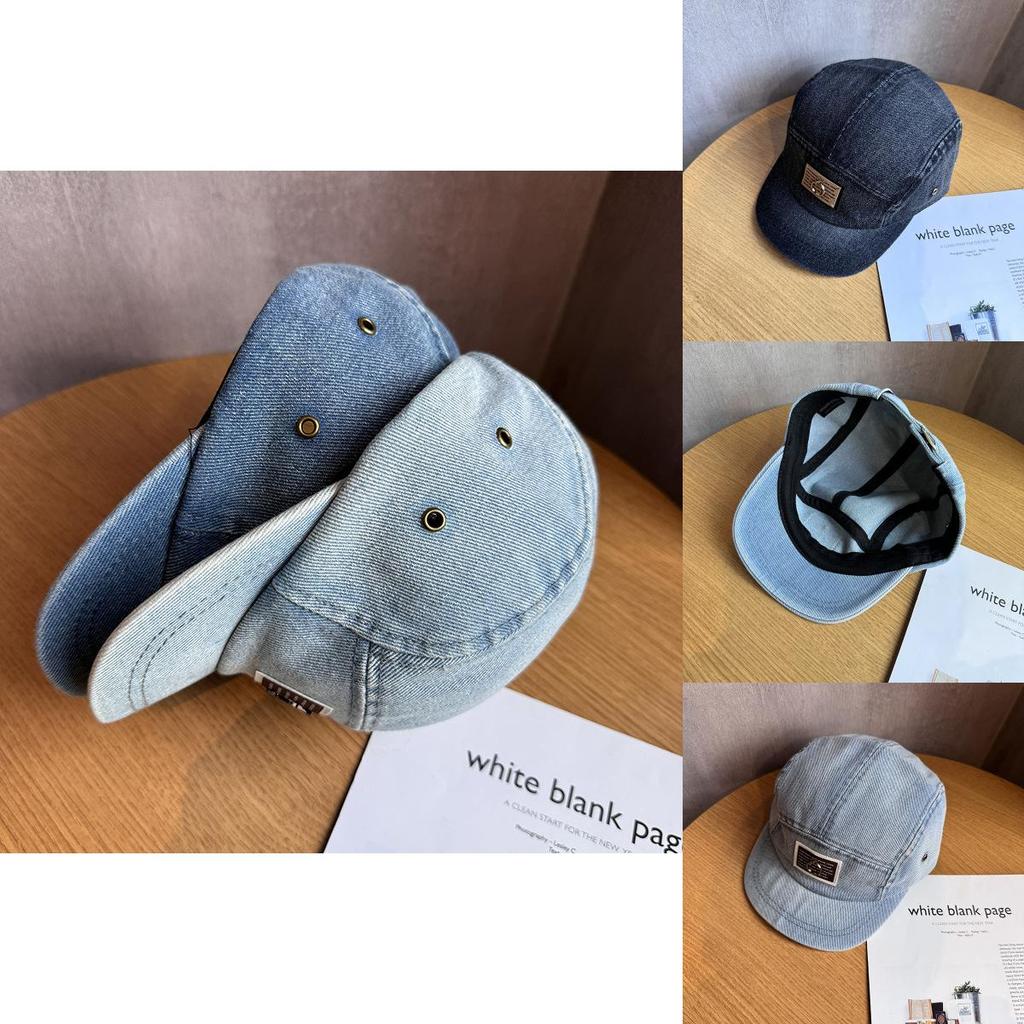 Modern Alphabet Embroidered Cotton Baseball Cap With Breathable Design For Teens