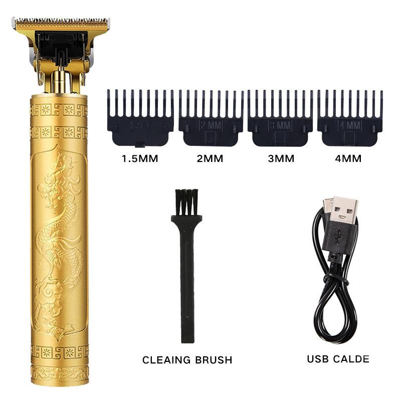 USB Charging Wireless Hair Clipper And Beard Trimmer, Easy To Trim Hair And Beard, Precise And Comfortable, Zero-gap Trimmer, Holiday Gift