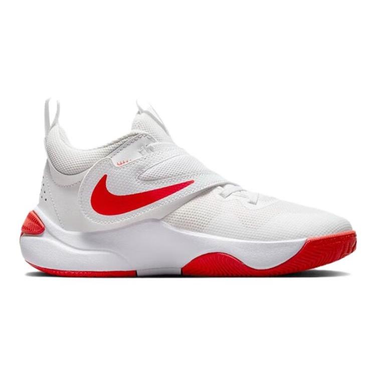 (GS) Nike Team Hustle D11 'Summit White Track Red' Kids' DV8996-102