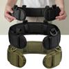 Nylon Waist Strap, Compatible with a Belt, Suitable for Outdoor Training and Sports.
