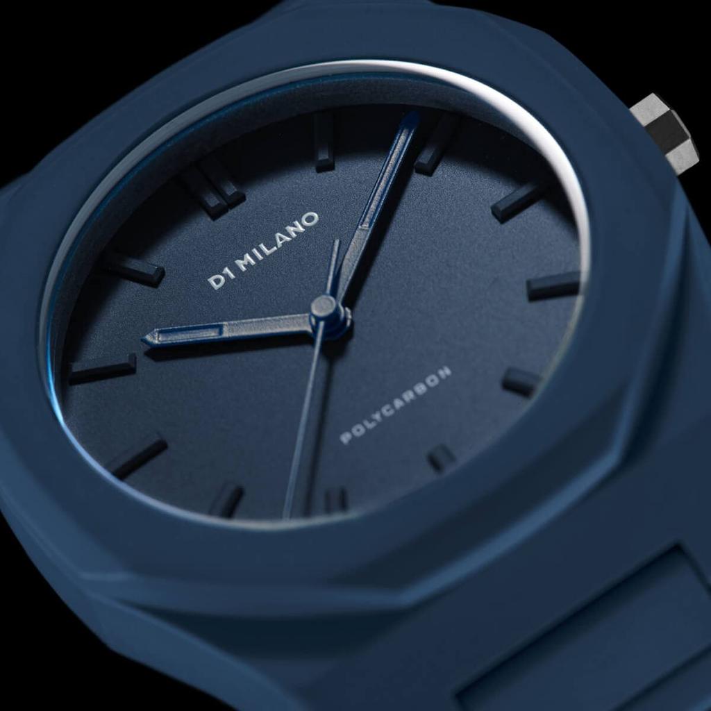 D1 MILANO Часы D1 Milano PCBJ21 темно-синий поликарбонат [Авторизованный дилер] Мужские [Поликарбонат]
