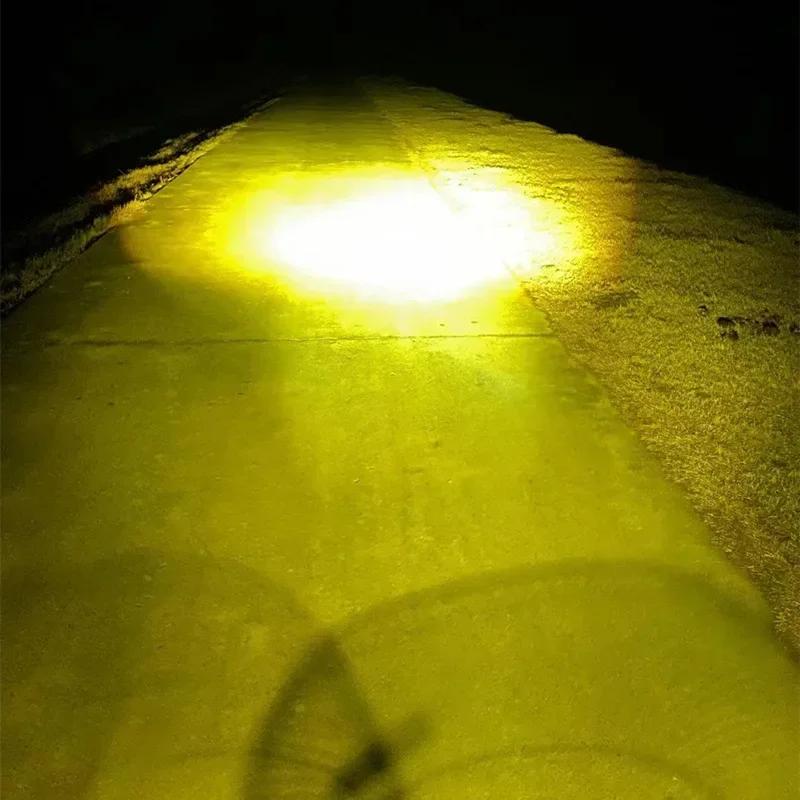 Фара для мотоцикла H4 BA20D CSP 12 В светодиодная мото дальнего/ближнего света светодиодные лампы 12000 лм супер яркая противотуманная фара для автомотоцикла