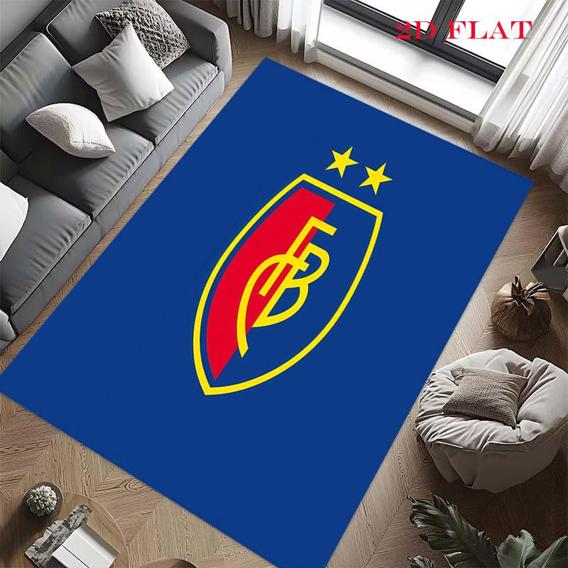 FC Basel Carpet Rug for Living Room Bedroom Home Sofa Decoration,Kids play Nonslip Floor Mat