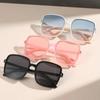 Модные солнцезащитные очки Mi Nail Box, градиентные цветные очки, женские модные УФ-солнцезащитные очки в стиле ретро, ​​большие очки для похудения лица