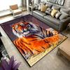 3D Print Tiger Owl Lion Eagle Animal Pattern Living Room Rugs Home Decortion Doormat Hallway Bedroom Bedside Floor Mat Carpets