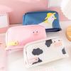 Pen Holder Large Capacity Cartoon Pattern Oxford Cloth Creative Colorful Pencil Case Bags for Students