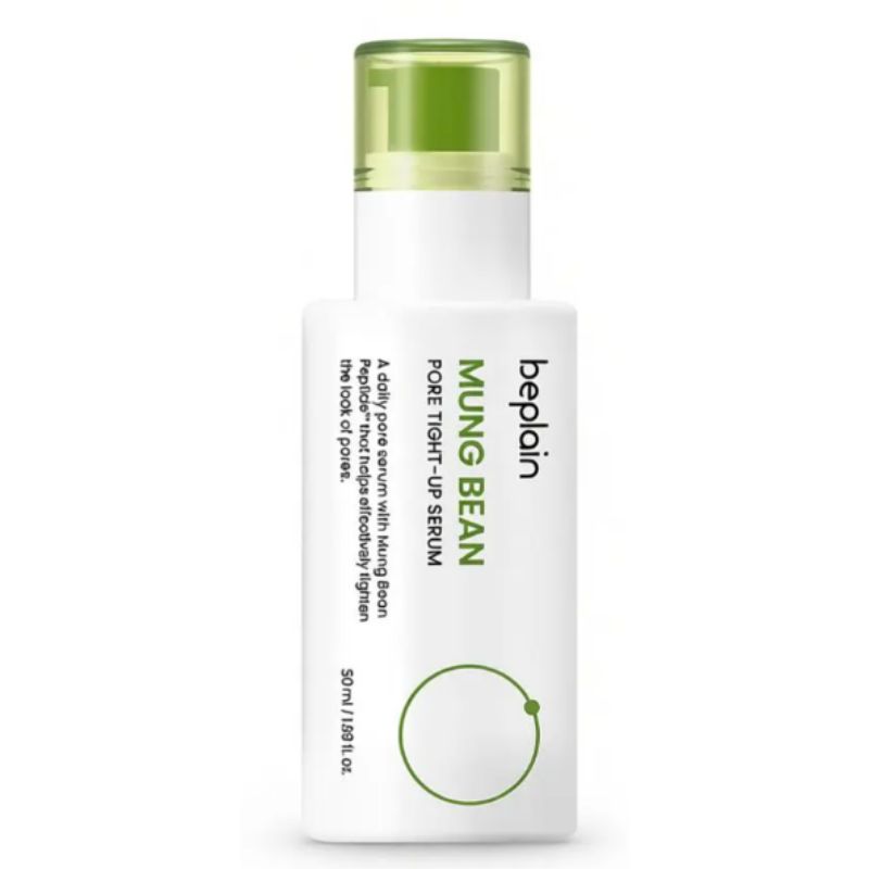 Beplain Mung Bean Pore Tight-Up Serum Set (50ml + 30ml Bonus) – Large Volume