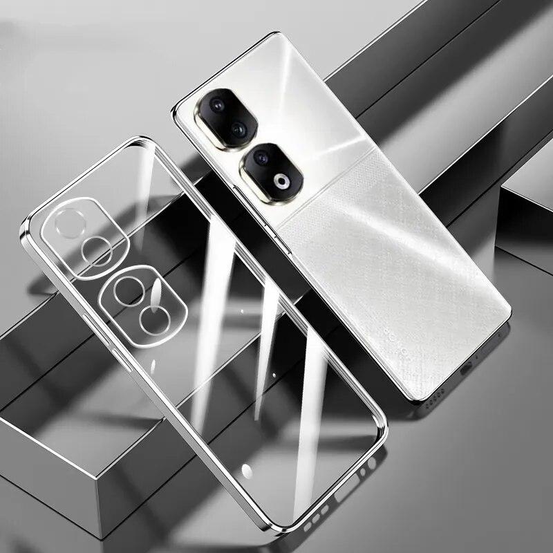 Ультратонкий мягкий чехол из ТПУ для телефона Honor 90 Lite, прозрачный силиконовый защитный чехол для Honor 90 Pro 100 Pro