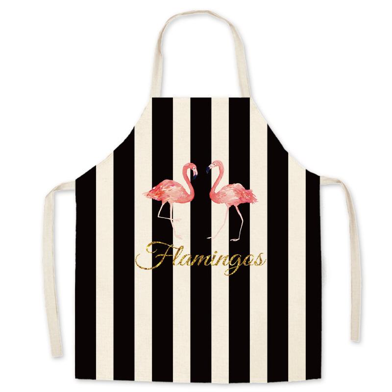 Льняной фартук с зеленым листом для женщин, аксессуары для выпечки, фартук для кафе для мужчин, Delantal Cocina Mujer Tablier Fartuchy Grembiule