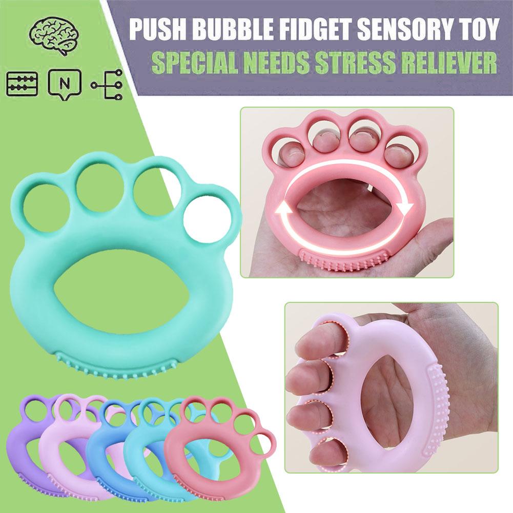 10-60 фунтов силиконовый захват для пальцев, эспандер для рук, тренажер для пальцев на запястье, упражнения на предплечье, захват, расширитель, носилки J2I7