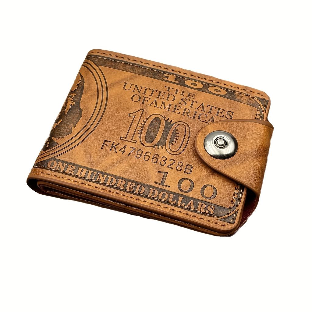 Тонкий кошелек для долларовых купюр - Унисекс, с блокировкой RFID, зажим для кредитных карт, простой кошелек для переднего кармана со слотом для монет/наличных/ID-карты