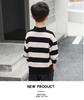 Boys' High-Neck Fleece Sweater - Thick Knitted, Trendy Base Layer for Autumn/Winter 2025