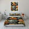 Colorful dice pattern. Bedding sets Duvet cover sets Duvet covers Pillowcases(1*Duvet Cover 2*Pillowcases without duvet insert)