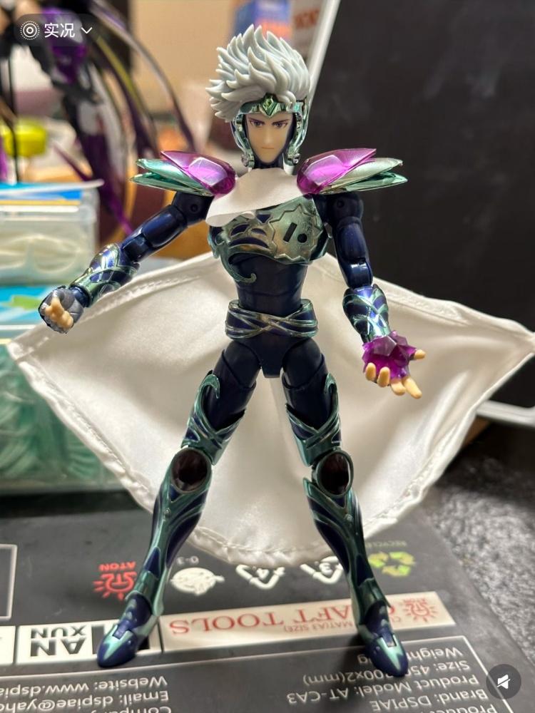 2025 Jm.Mst Saint Seiya Myth Cloth Ex Crystal Silver Action Figure Knight Of The Zodiac Collectible Handmade Toy