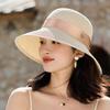 Праздничная соломенная шляпа, женская летняя шляпа от солнца, пляжная шляпа для путешествий на море, шляпа от солнца