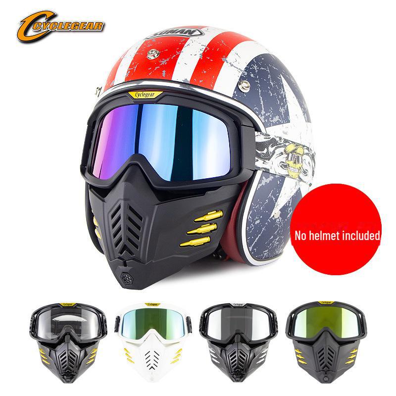 Тактические очки для мотоциклетного шлема CG18 – очки для езды с защитой от ветра и песка и маской