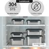 LocknLock 0.4L Stainless Steel Food Container