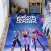 K-pop Demon Hunters: HuntRax Return carpet floor mats Living room and bedroom mats Bathroom mat Dormitory decoration Protective pad