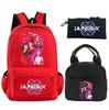 3Pcs/set Anime Demon Hunters Printed Backpack with Shoulder Bag Pencil Case for Student Boy Girl Schoolbag Large Capacity Waterproof Bookbag