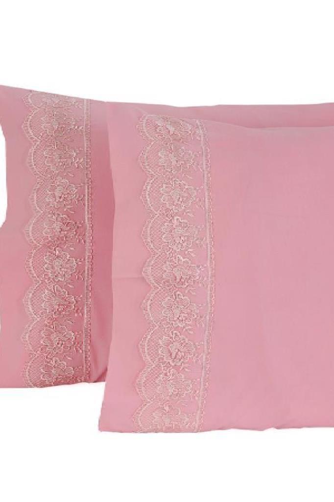 Lalezar 2 pcs Pillowcase Powder