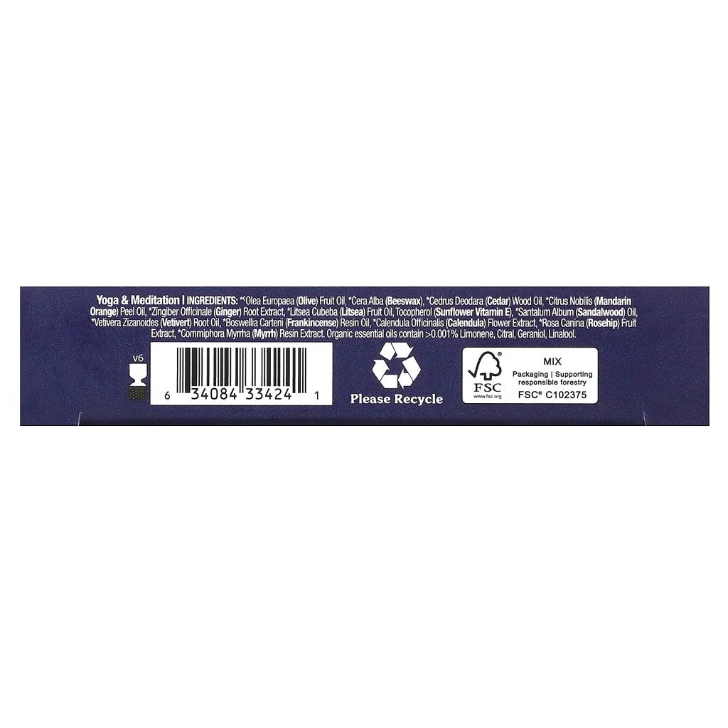 Badger, Organic, Aromatherapy Travel Kit, 5 Packs, 15 Oz (4.3 G) Each