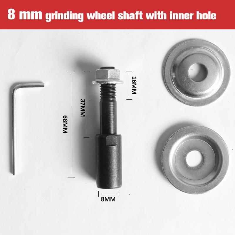 Адаптер шпинделя 10 мм для шлифовки полировки вал 5 мм/6 мм/8 мм/10 мм/12 мм/14 мм/16 мм мотор настольный шлифовальный станок