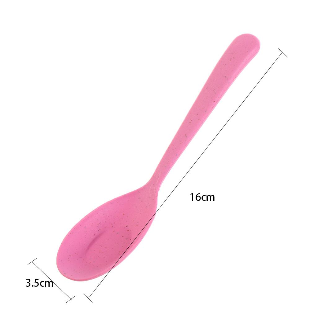 Ice Cream Pudding Kitchen Tools Kitchen Utensil Party Wheat Straw Spoon Rice Scoop Spoon Scoop