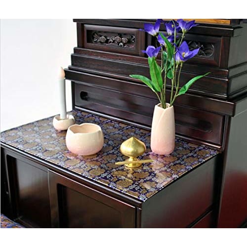 Flame-resistant Buddhist Altar Mat [Selectable Color and Size] No. 14/Purple