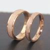 Unisex Matte Band Ring Wedding Engagement Jewelry Valentine Day Gift