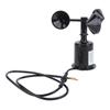   Wind Speed Anemometer, High Accuracy 5V ABS Wind Sensor with 2.62ft Water Proof Extension Cable, for Greenhouse Meteorological Station Marine  
