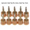 10Pcs Heel Repair Tips Pins Shoes Tips Taps Dowel Lifts Replacement Shoe Repair
