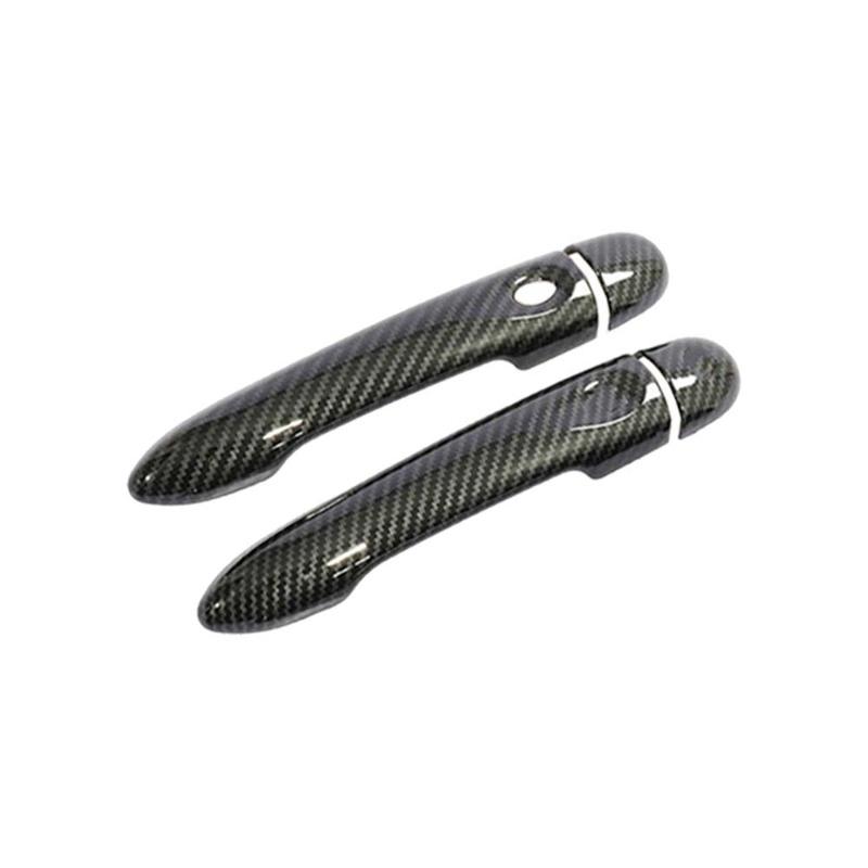 Car Decoration Door Handle Cover For Renault Clio IV Clio 4 Lutecia 2012- Cars Accessories Styling Upgrade Modify A Car