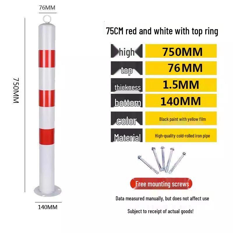 Thickened Steel Guardrail Posts & Anti-Collision Bollards - Road Barriers & Lane Dividers