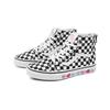 Vans Sk8 Canvas Высокие кеды для скейтбординга Детские кроссовки Черно-белые VN0A4BUXABY