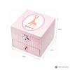 Шкатулка для драгоценностей Софи Жираф с музыкой Розовая Музыкальная День рождения Ребенок Стильная Trousselier (Малыш - Светящийся в темноте) Подарок, Подарок, Подарок, Игрушка,